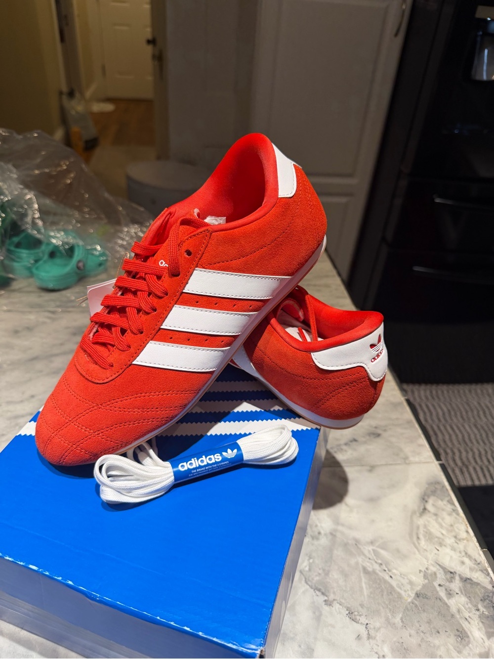adidas taekwondo lace Sneakers with White Stripes - Picture 4 of 11